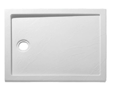 Brodzik akrylowy efekt kamienia 100x80x4,5cm