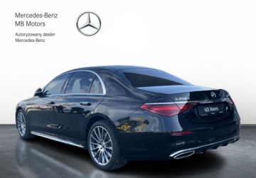 Mercedes Klasa S W223/V223 2024 Mercedes-Benz Klasa S 450d 4MATIC wyprzedaz rocznika 2024 3.0 Diesel 367KM, zdjęcie 4
