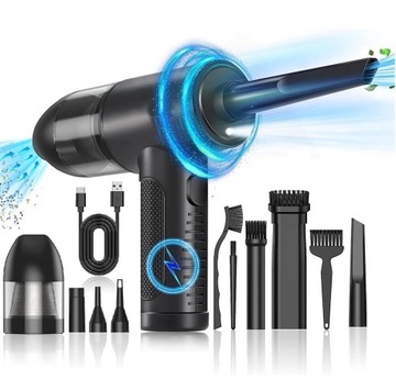 MOCNA ELEKTRYCZNA DMUCHAWA SPRĘŻONE POWIETRZE KOMPRESOR AIR DUSTER DO KURZU