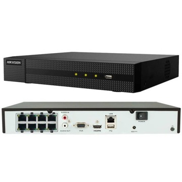 HWN-4108MH-8P - Rejestrator IP 8-kanałowy, 8x PoE