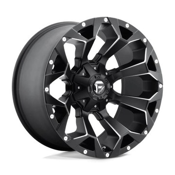 Fuel 1PC D546 ASSAULT 20x10 8X170 ET-18 MATTE BLACK MILLED