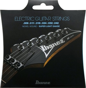 Struny Gitara Elektryczna 009-042 IBANEZ IEGS6