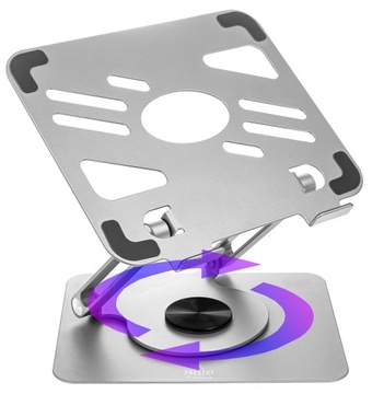 РЕГУЛИРУЕМАЯ ПОДСТАВКА ДЛЯ НОУТБУКА, ПОВОРОТНАЯ НА 360°, СТОЛ ДЛЯ НОУТБУКА ДО 17 ДЮЙМОВ