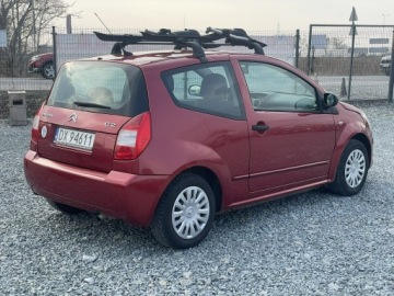 Citroen C2 1.1 i 61KM 2009 Citroen C2 1.1 60KM 2009r klima, bagażnik, zdjęcie 5
