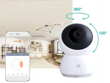 IP-камера IMILAB NANNY 3MPX 2K H265 360° МИКРОФОН