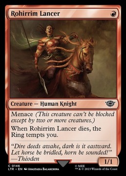 MTG LTR #146 Rohirrim Lancer