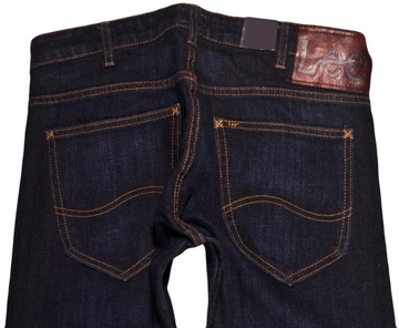 LEE spodnie NAVY BLUE jeans POWELL _ W31 L34