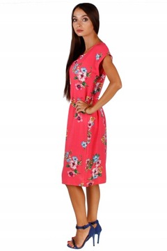 IDEALNA ELEGANCKA sukienka BIURO wzory 01167-40