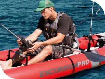 Экскурсия Про на байдарке на 2 человека Насос Intex + лопасть 68309 МОДЕЛЬ 2024 г.