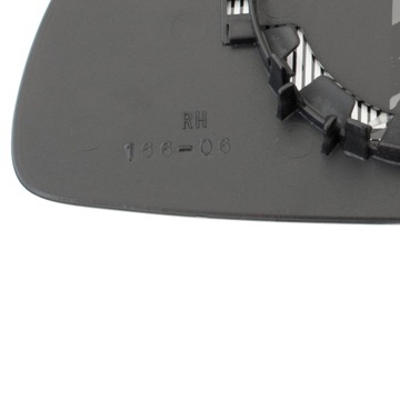 OPEL MERIVA 2003-2010 WKŁAD SZKŁO LUSTERKA PRAWY GRZANY