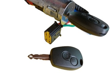 НОВЫЙ ЗАМОК ЗАЖИГАНИЯ + ПУЛЬТ DACIA SANDERO LOGAN I