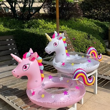 ДЕТСКИЙ НАДУВНОЙ КОЛЬЦО ДЛЯ ПЛАВАНИЯ ЕДИНОРОГА