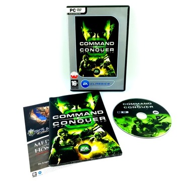 COMMAND & CONQUER 3 III WOJNY O TYBERIUM PC PL