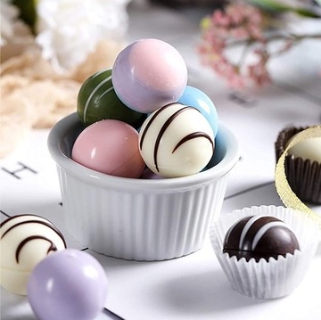 СИЛИКОНОВАЯ МОЛ, КРУГЛАЯ, ПОЛУСФЕРЫ, ФОРМА ДЛЯ МОРОЖЕНОГО, ПРАЛИНЕ ДЕСЕРТОВ