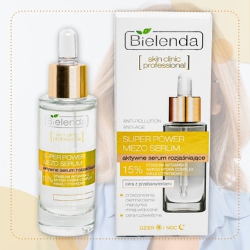 Bielenda Skin Brightening сыворотка для лица от пигментных пятен с витамином С 30мл