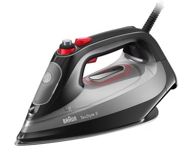 Żelazko Braun TexStyle 9 SI9281BK Technologia FreeGlide 3D 3100 W Strażak