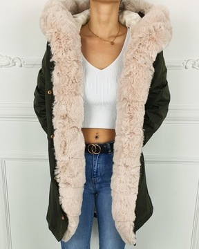 ФЕНОМЕНАЛЬНАЯ ЖЕНСКАЯ ДЛИННАЯ КУРТКА ЗИМНЯЯ ПАРКА Цвета