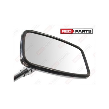 Зеркала мотоциклетные хромированные М10, большое стекло.