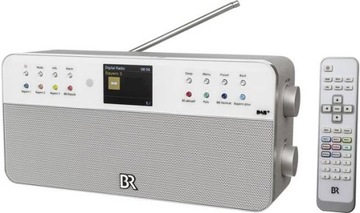 Radio sieciowe Dual BR2, DAB+, FM, biały