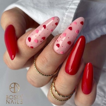 Boska Nails Divine Sweet Red 329 6 мл Гибридный лак для ногтей