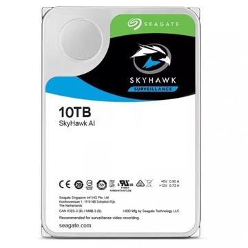 Dysk twardy Seagate SkyHawk AI 10TB SATA III 3,5