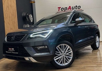 Seat Ateca SUV 1.4 EcoTSI 150KM 2016 Seat Ateca DSG navi 51.000KM GWARANCJA bezwypadkowy zarejestrowana