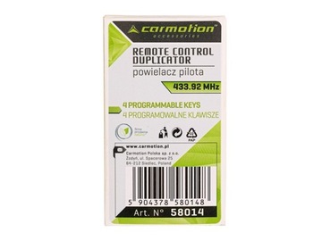 ДИСТАНЦИОННОЕ САМОКОПИРОВАНИЕ 433,92 МГц