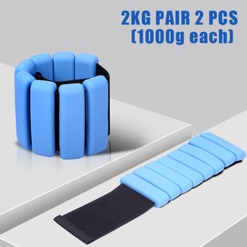 Legginsy z obciążeniem Opaska na nadgarstek Worki z piaskiem Fitness Running