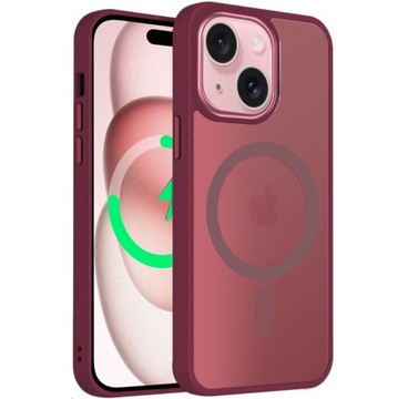 МАТОВЫЙ ЧЕХОЛ MAGMAT для APPLE IPHONE 15 + ЗАКАЛЕННОЕ СТЕКЛО 9H