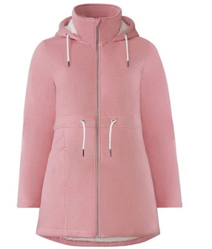 KURTKA PARKA Z KAPTUREM DZIANINOWA 52 54