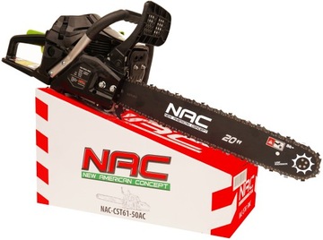 NAC ПИЛА БЕНЗИНОВАЯ ЦЕПНАЯ ПИЛА МОЩНАЯ 3,8 Л.С.