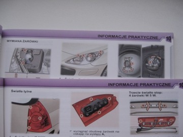 Peugeot 307 SW 2005-2008 Руководство по эксплуатации на польском языке.