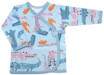 KOSZULKA NIEMOWLĘCA KOPERTOWA KAFTANIK 62 /43/