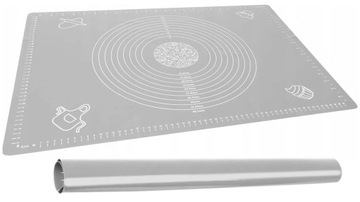 Силиконовый коврик, доска для торта - 65 х 45 см.