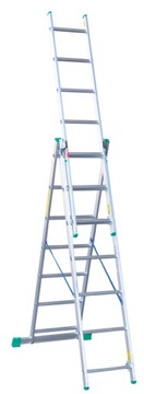 DRABINA DRABINY ALUMINIOWA DRABEX TP4209 3X9