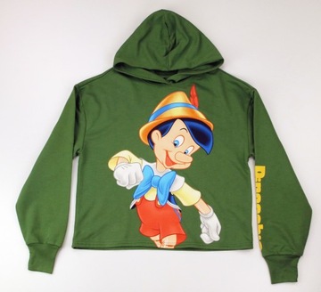 Disney PINOKIO Bluza z kapturem r. M Crop Top