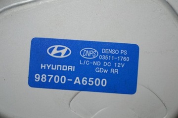 HYUNDAI I30 GD 1.6 CRDI 2013 RHD MOTOR STĚRAČE ZADNÍ OKNO