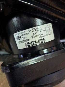 NAROŻNIK PRAWY HALOGEN OSŁONA KABINY VOLVO FH 4 GLOB