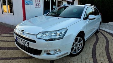Citroen C5 III Tourer 2.0 HDi FAP 140KM 2011 Citroen C5 Zarejestrowany biala-perla 2.0 Diesel 140KM