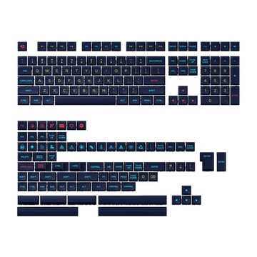 AKKO Keycaps Starry Night - Zestaw Keycapów PBT OSA (187 Klawiszy)