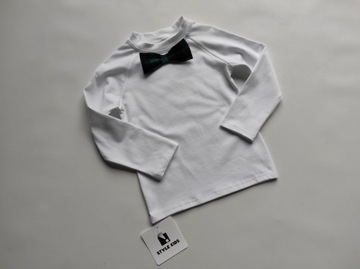 Элегантная блузка с черной бабочкой Style Kids 122