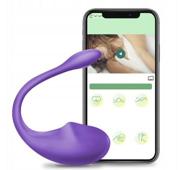 Pilot aplikacji Bluetooth Sex Wibrujące jajko
