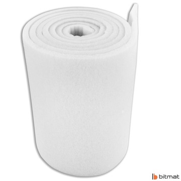 Ткань фильтровальная нетканая Фильтр для рекуператора вентиляции М5 50мм в рулоне