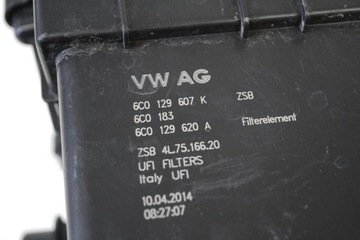 AUDI A1 8X S1 QUATRO 2014 RHD FILTR VZDUCHU BOX