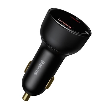 АВТОМОБИЛЬНОЕ ЗАРЯДНОЕ УСТРОЙСТВО BASEUS ДЛЯ ТЕЛЕФОНА + КАБЕЛЬ USB USB-C 100Вт 20В 5А