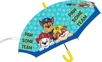 PARASOL DLA DZIECI PARASOLKA DZIECIĘCA NIEBIESKA PSI PATROL AUTOMATYCZNA
