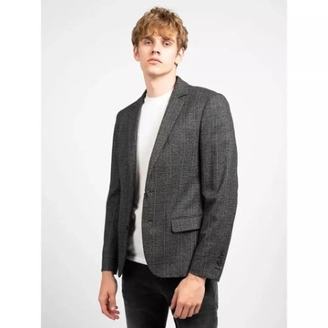 Marynarka Antony Morato elegancka w kratę r. 52/XL