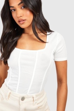 2D0A15 P25 BOOHOO PETITE BODY С ПОЛОСАМИ XL