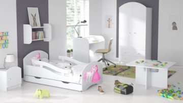 Детская кровать LEO 160х70 белый