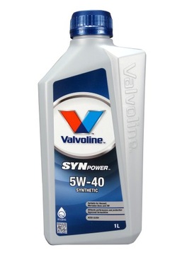 VALVOLINE SYNPOWER 5W40 1L OLEJ SILNIKOWY